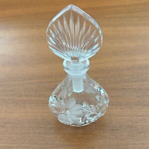 Vintage Princess House Crystal Perfume Bottle